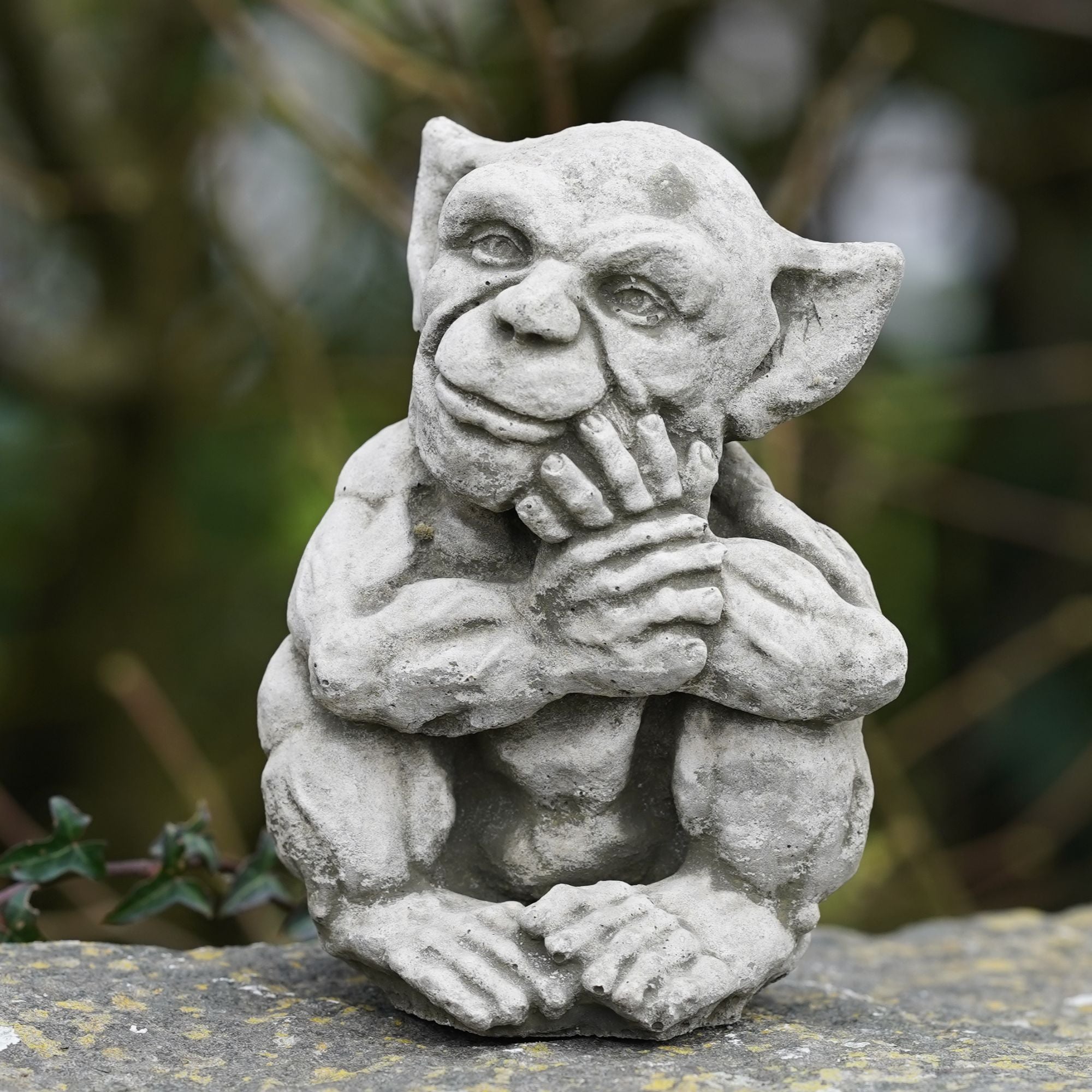 Tombstone Gremlin (B) / 墓石 グレムリン Sprite B Stone Statue – Burgess Home and Garden