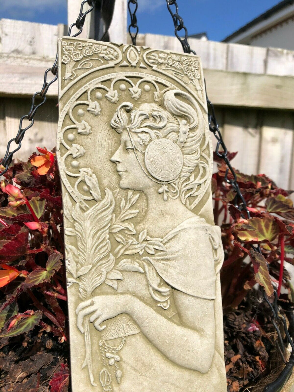 Art Deco Fairy Plaque