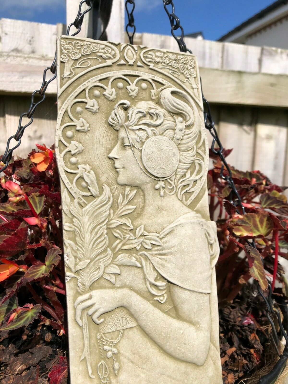 Art Deco Fairy Plaque