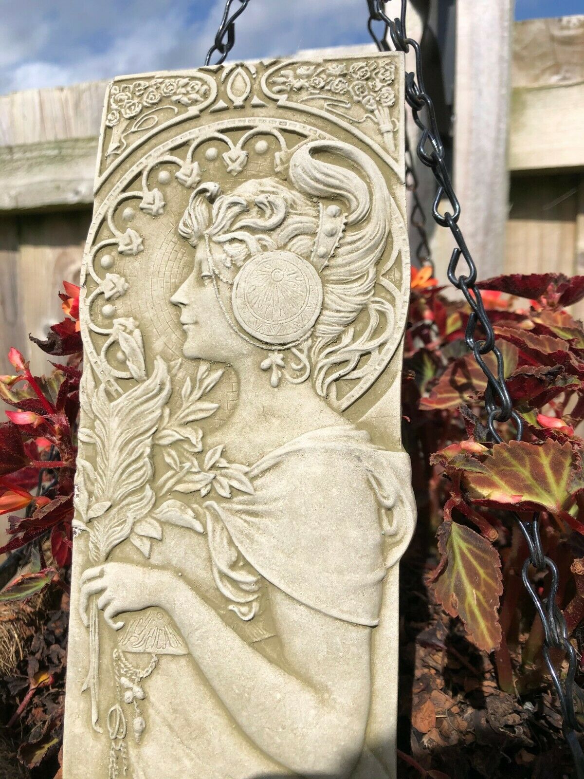 Art Deco Fairy Plaque