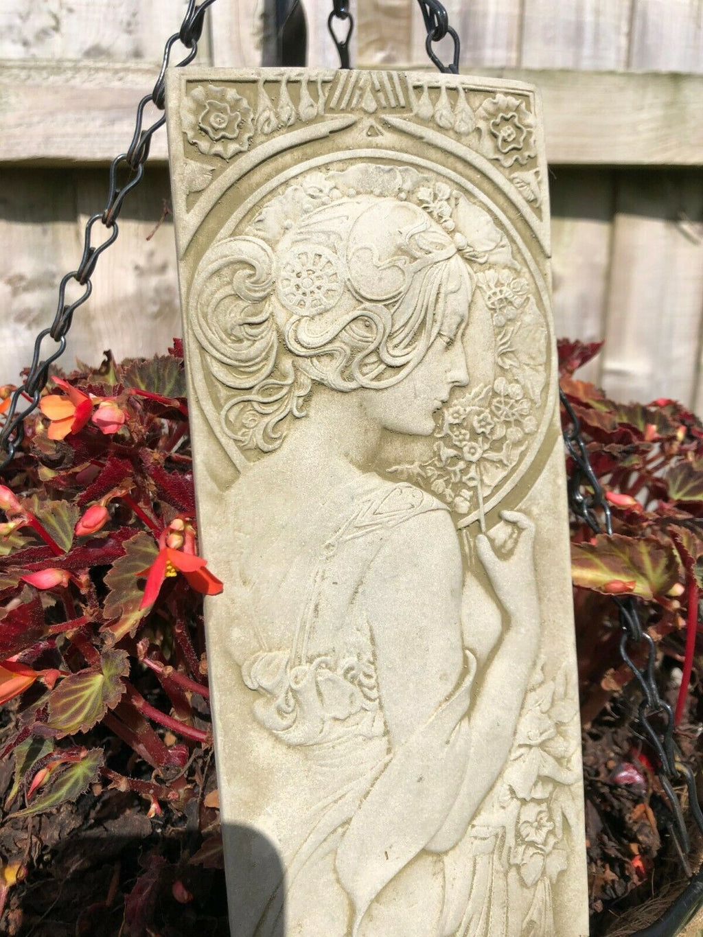 Art Deco Lady Plaque