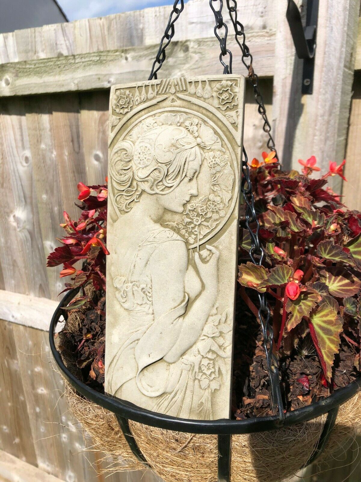 Art Deco Lady Plaque