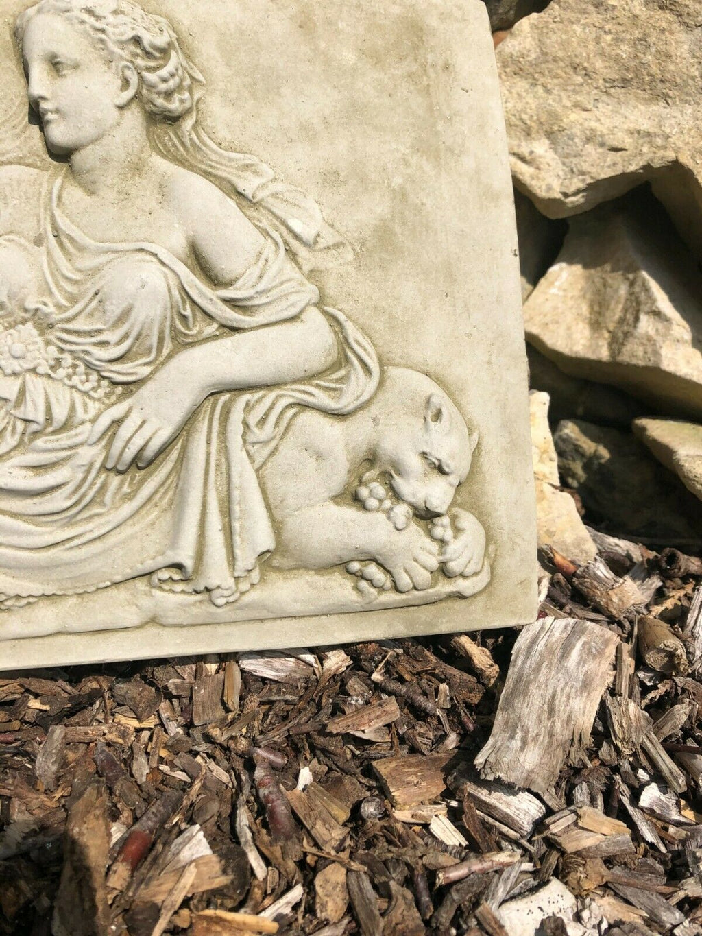 Roman Lady Stone Plaque B