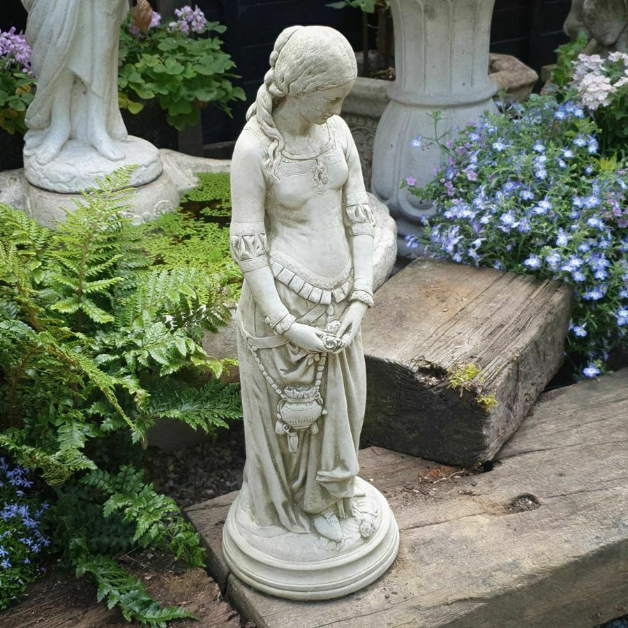 Princess Stone Statue | Outdoor Garden Ornament