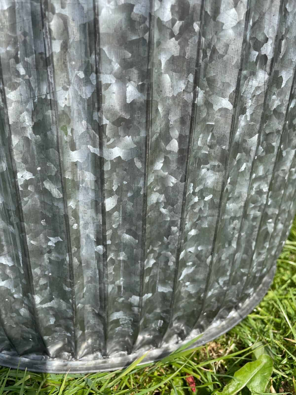 Galvanised Vintage Dolly Tub Set of 3