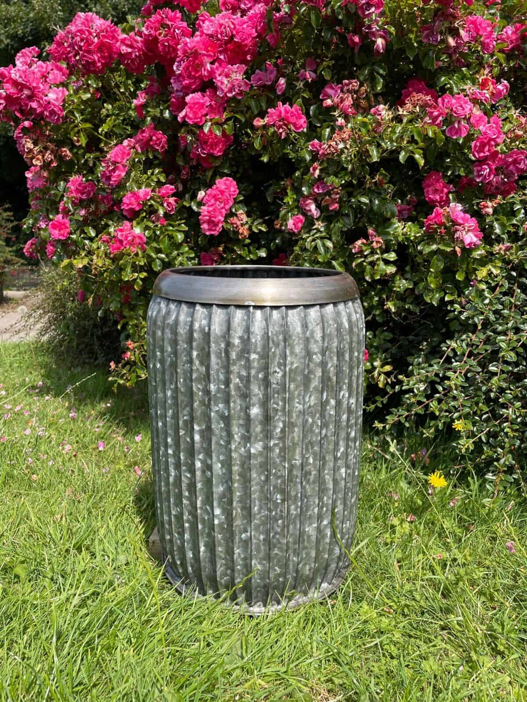 Galvanised Vintage Dolly Tub Set of 3