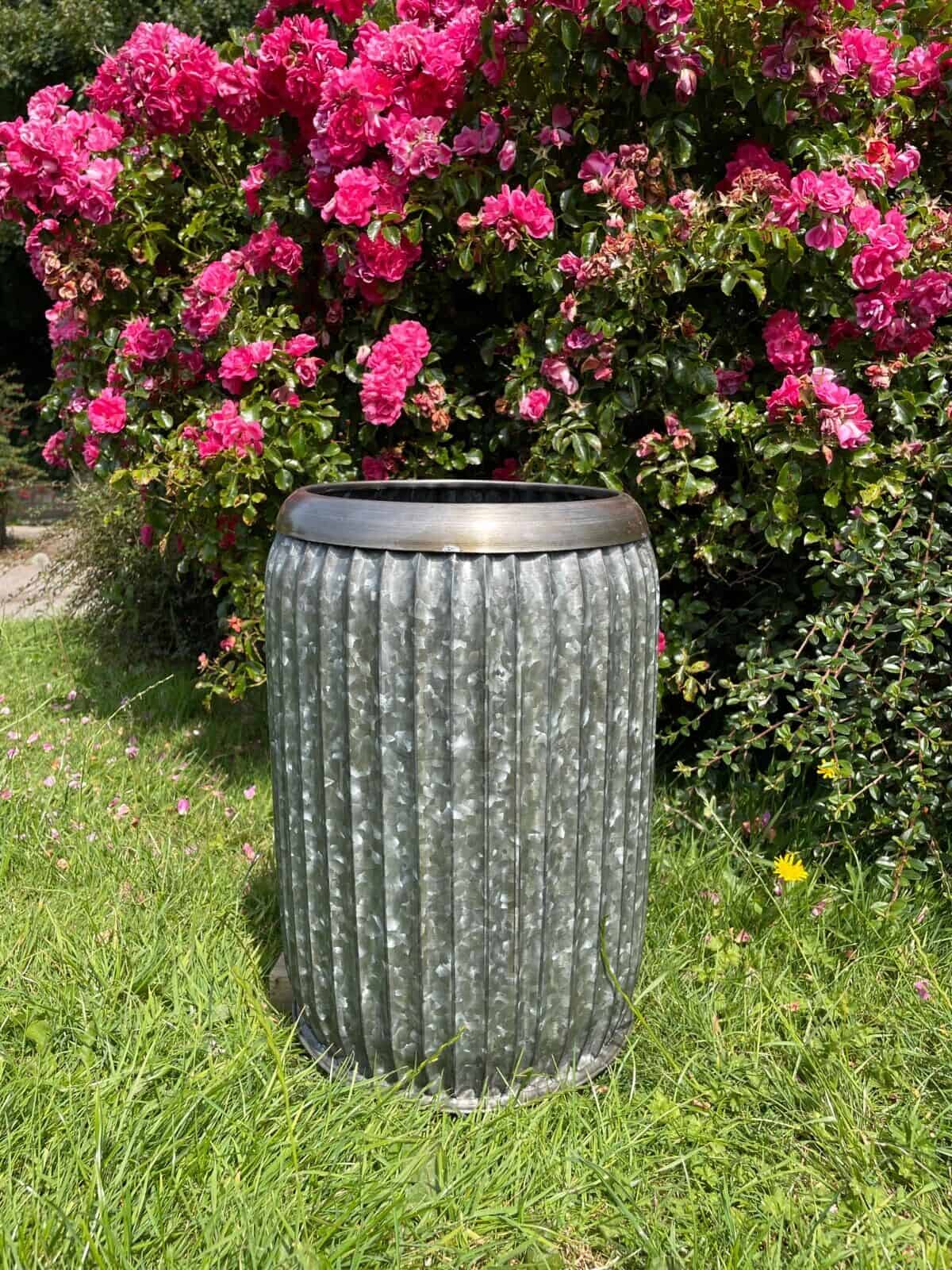 Galvanised Vintage Dolly Tub Set of 3