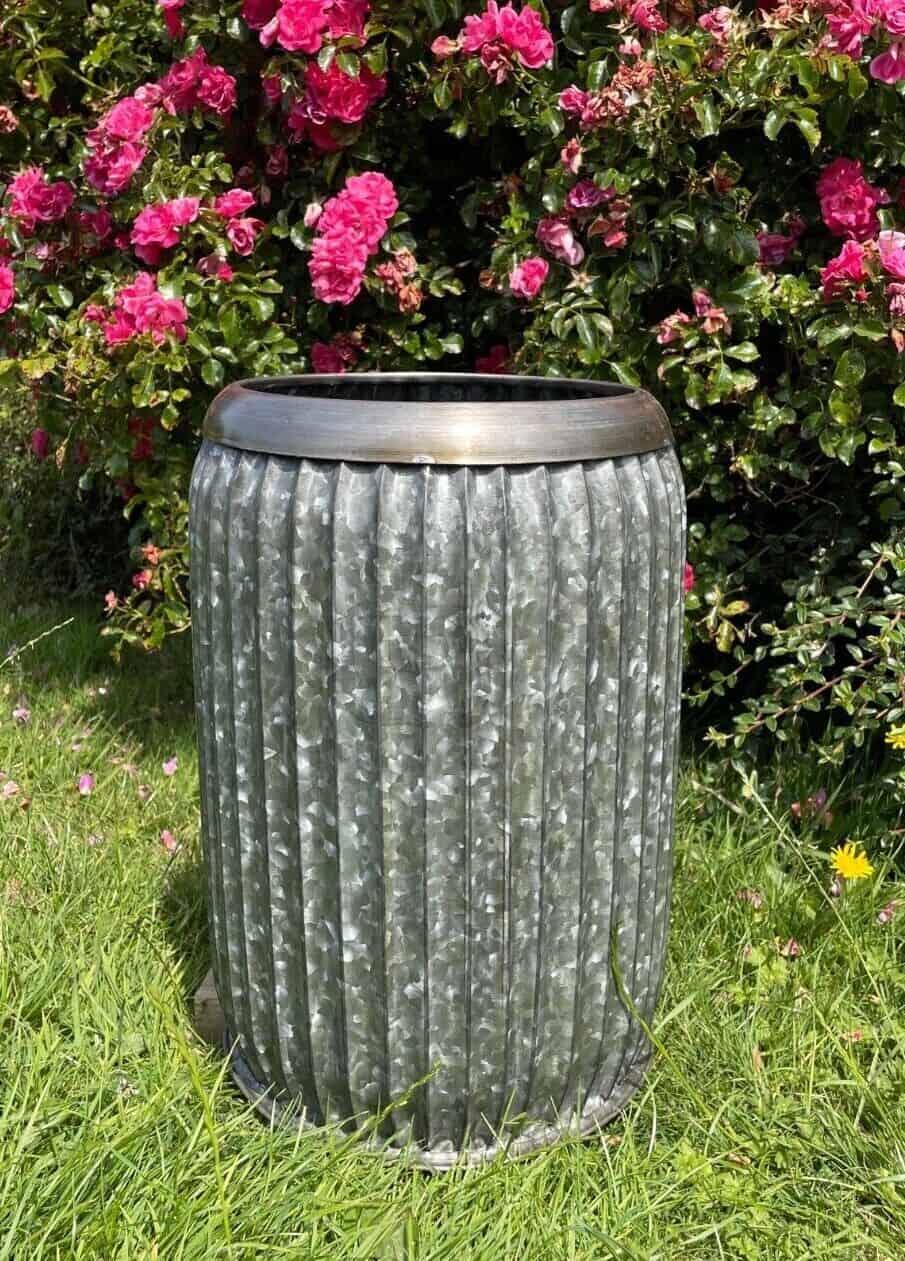 Galvanised Vintage Dolly Tub Set of 3