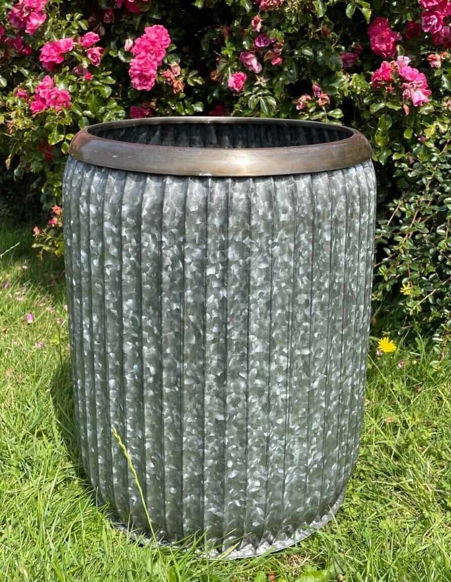 Galvanised Vintage Dolly Tub Set of 3