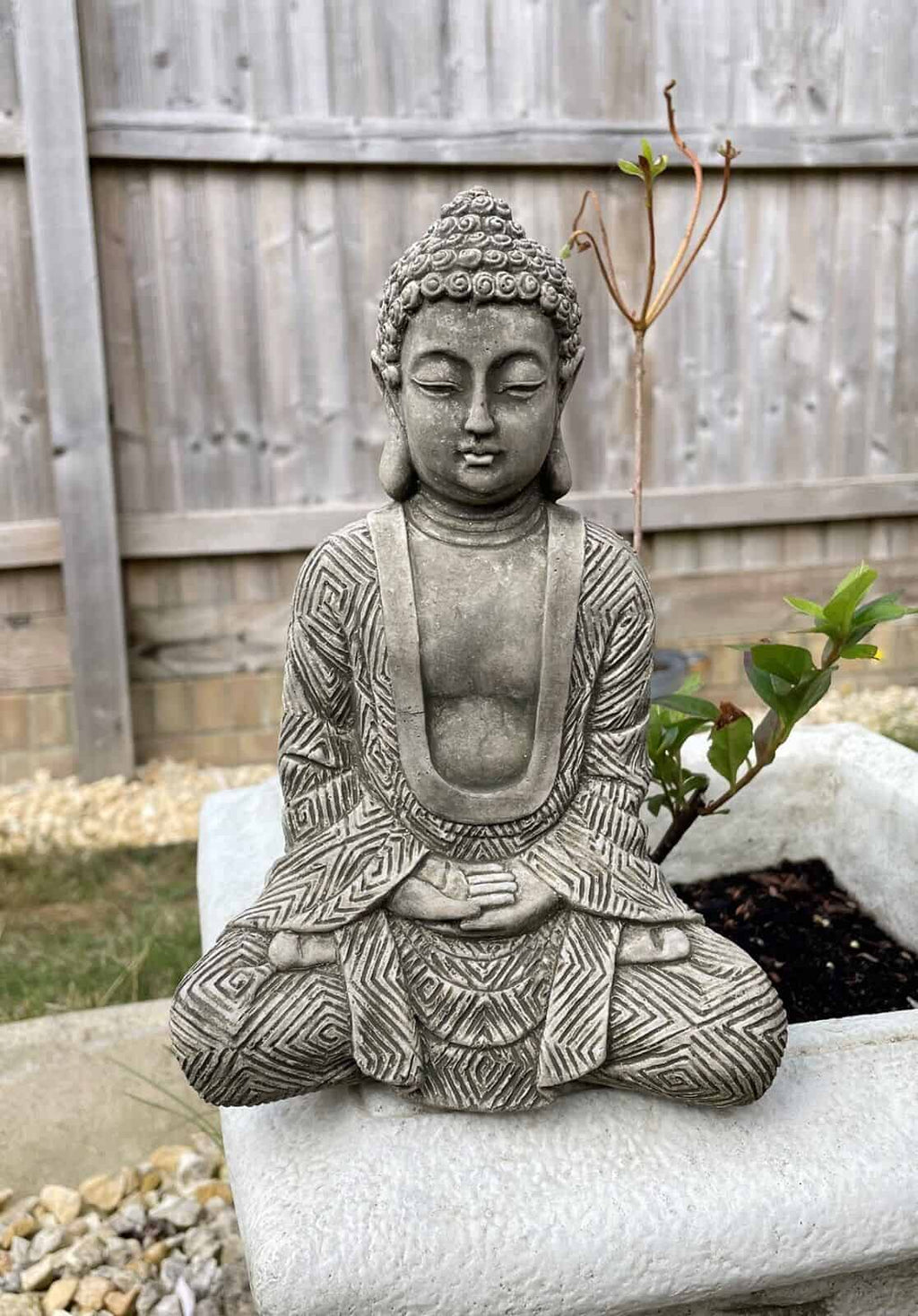 Yang Buddha Stone Statue