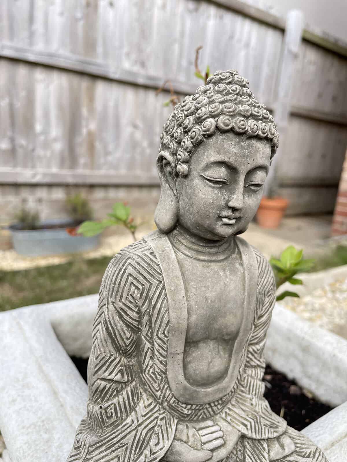 Yang Buddha Stone Statue