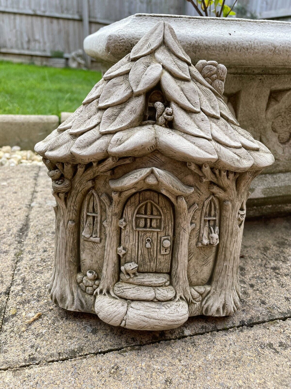 Fairy House Stone Hanging Plaque