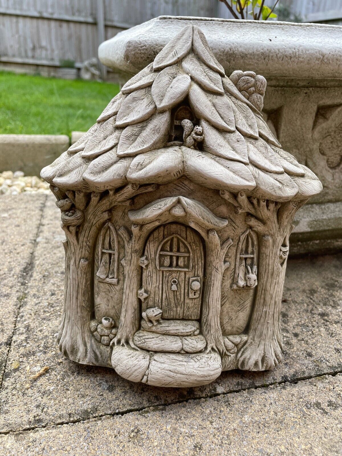 Fairy House Stone Hanging Plaque