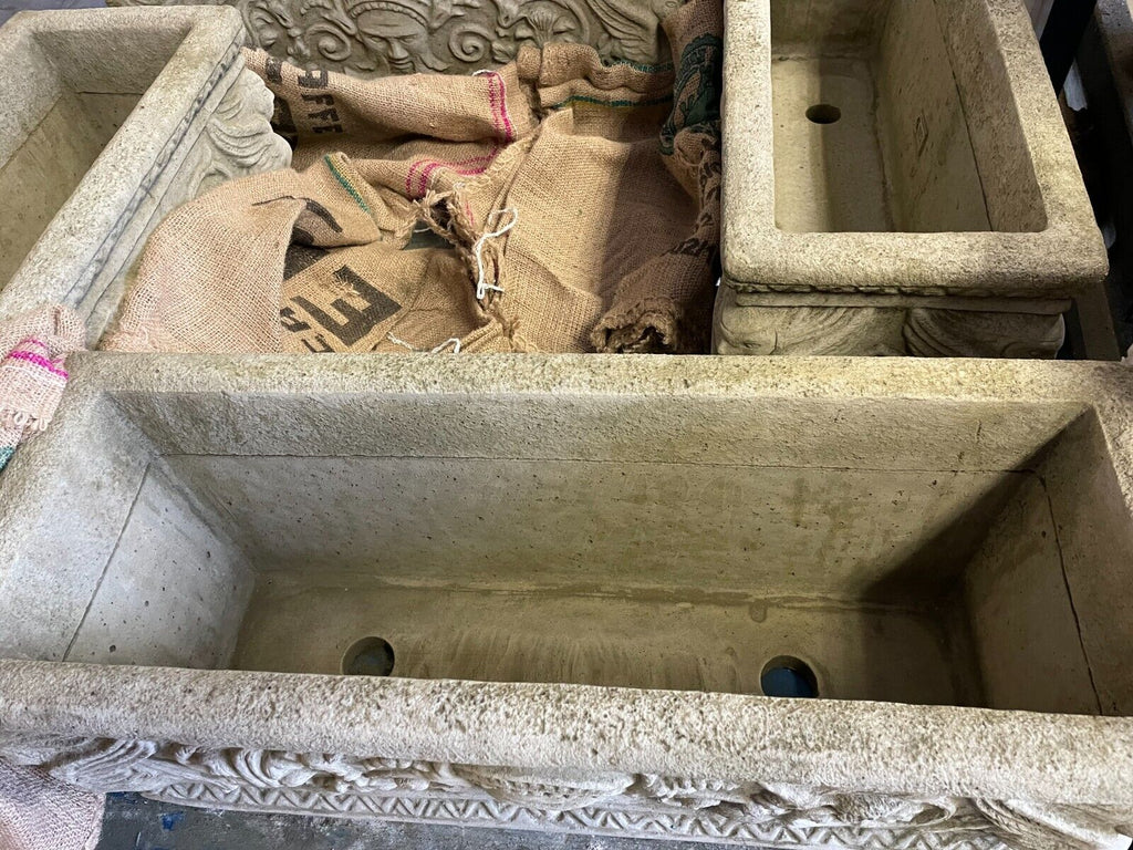 Nettuno Stone Troughs - Trio