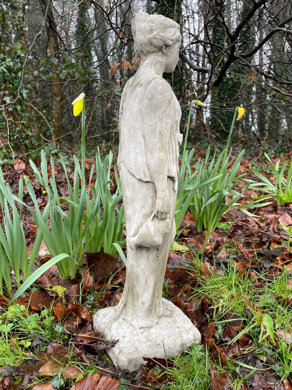 Greek Lady Stone Statue