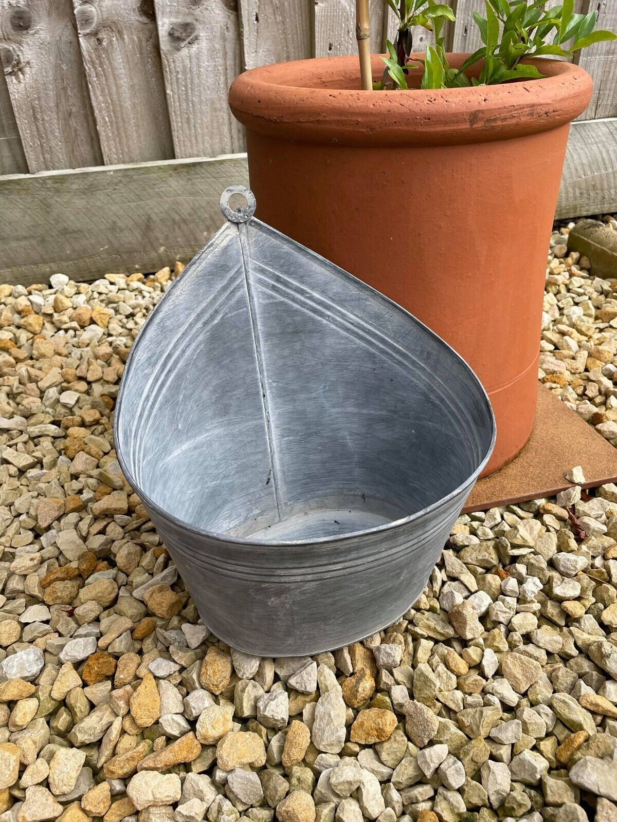 Hanging Metal Flower Pot