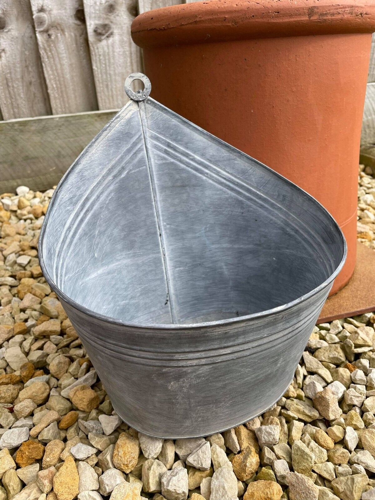 Hanging Metal Flower Pot