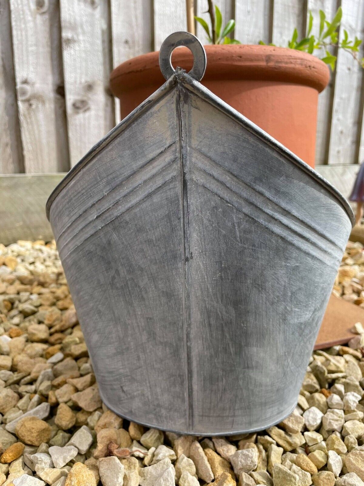 Hanging Metal Flower Pot