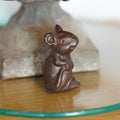Cast Iron Sitting Mouse