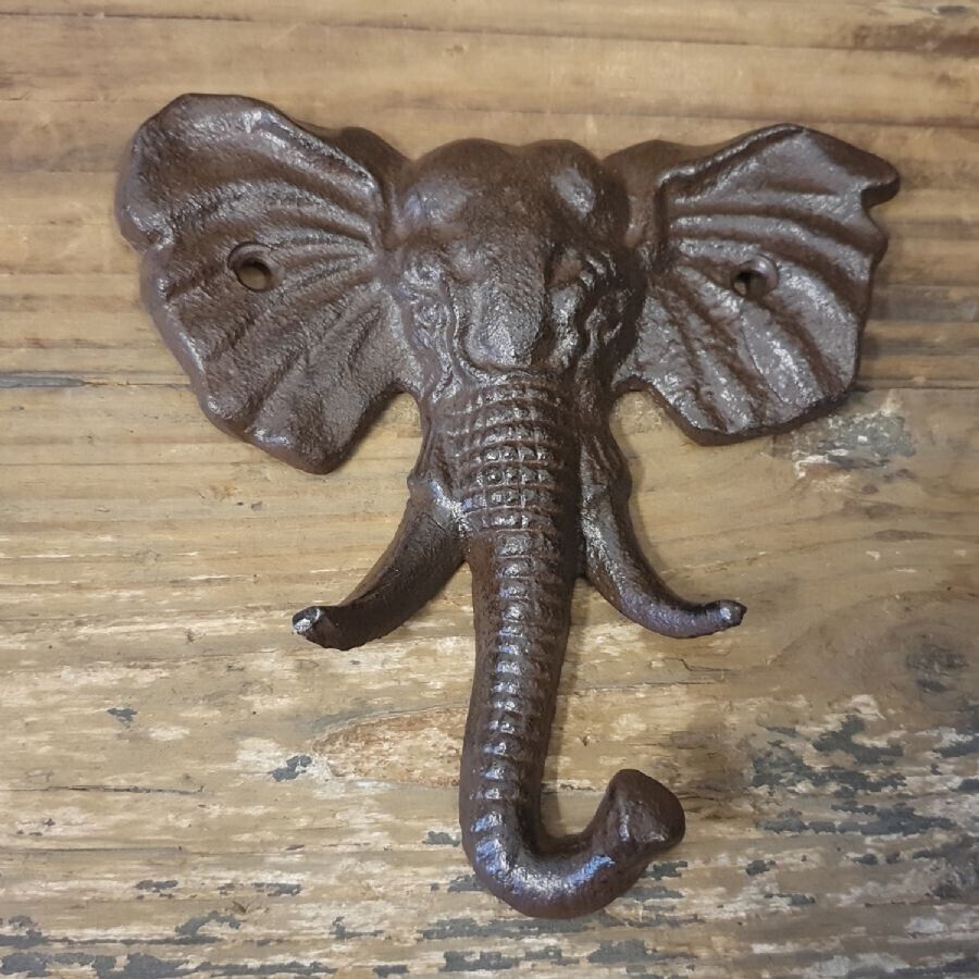Cast Iron Elephant Hook