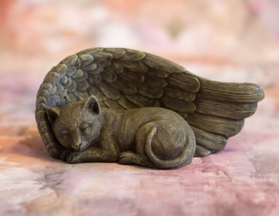 Cat Memorial Resin Statue