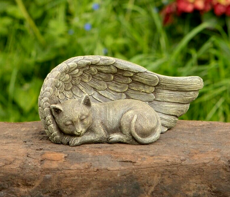 Cat Memorial Resin Statue