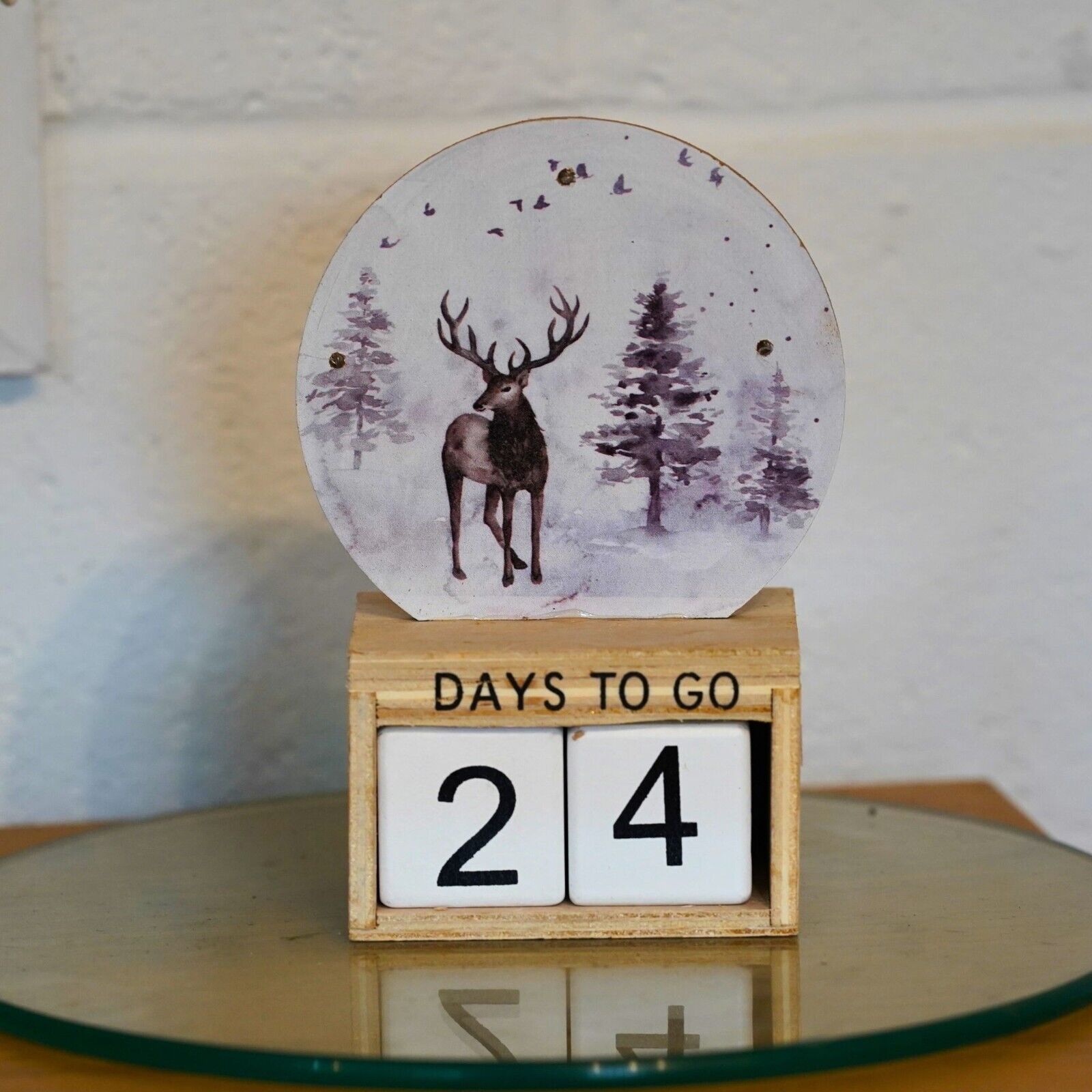 Stag Advent Calendar Christmas Decoration