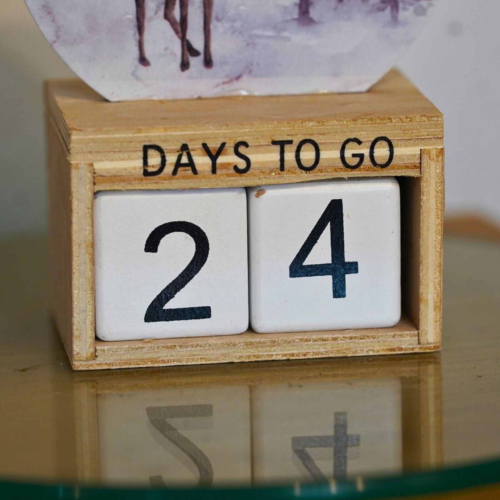 Stag Advent Calendar Christmas Decoration