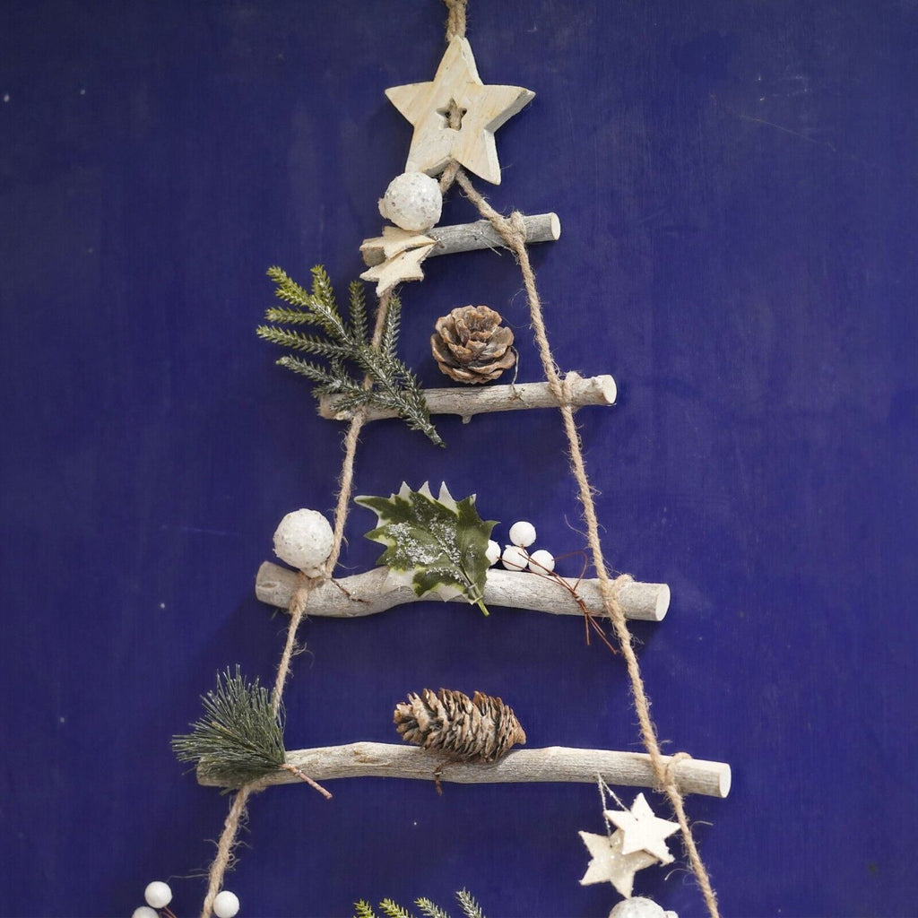 Natural Pinecone Christmas Tree Hanger