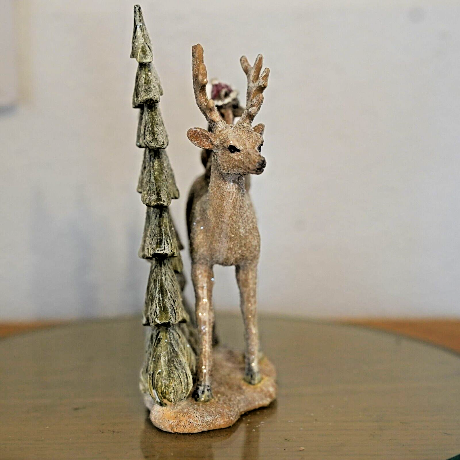 Stag + Christmas Tree Ornament