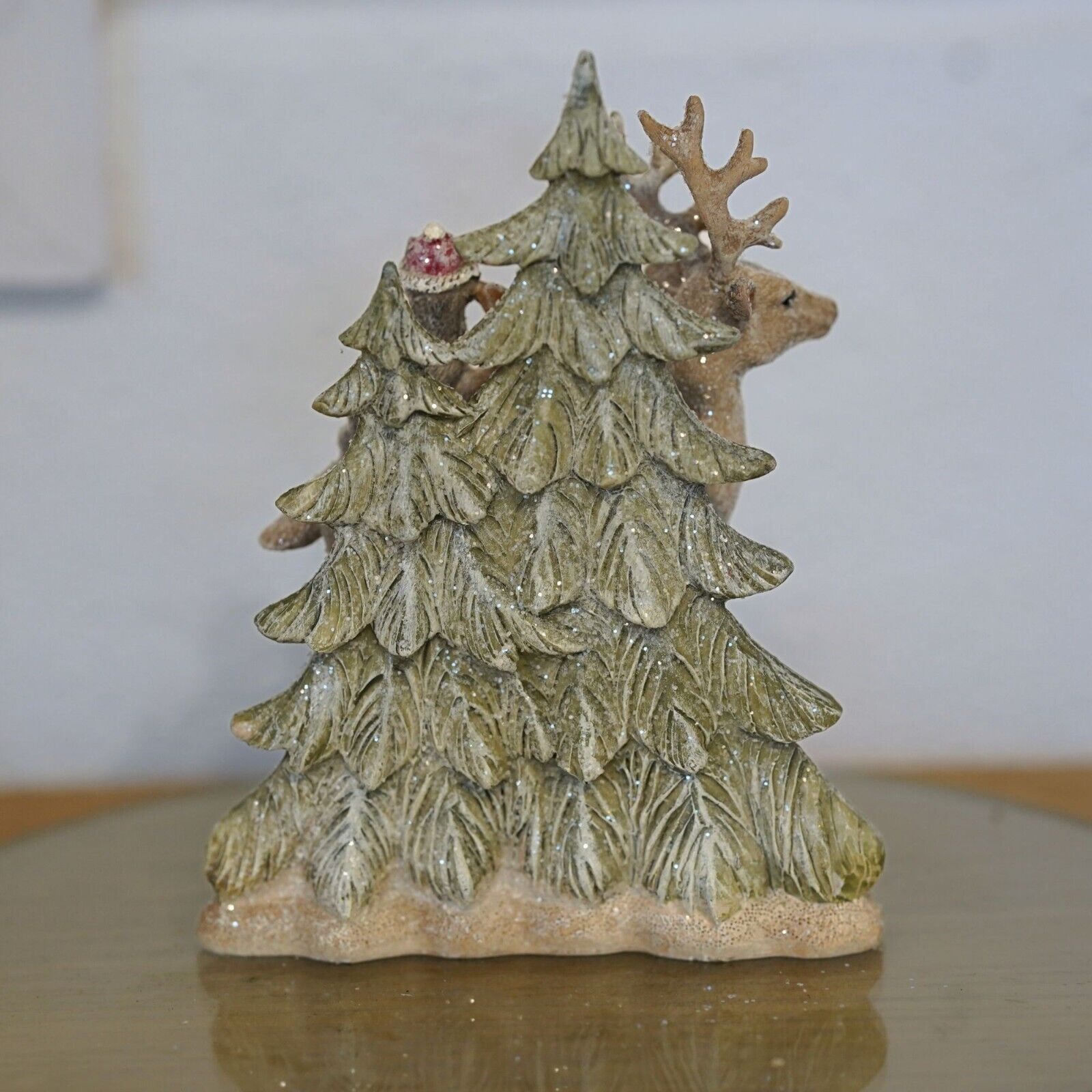 Stag + Christmas Tree Ornament