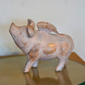 Flying Pig Resin Statue