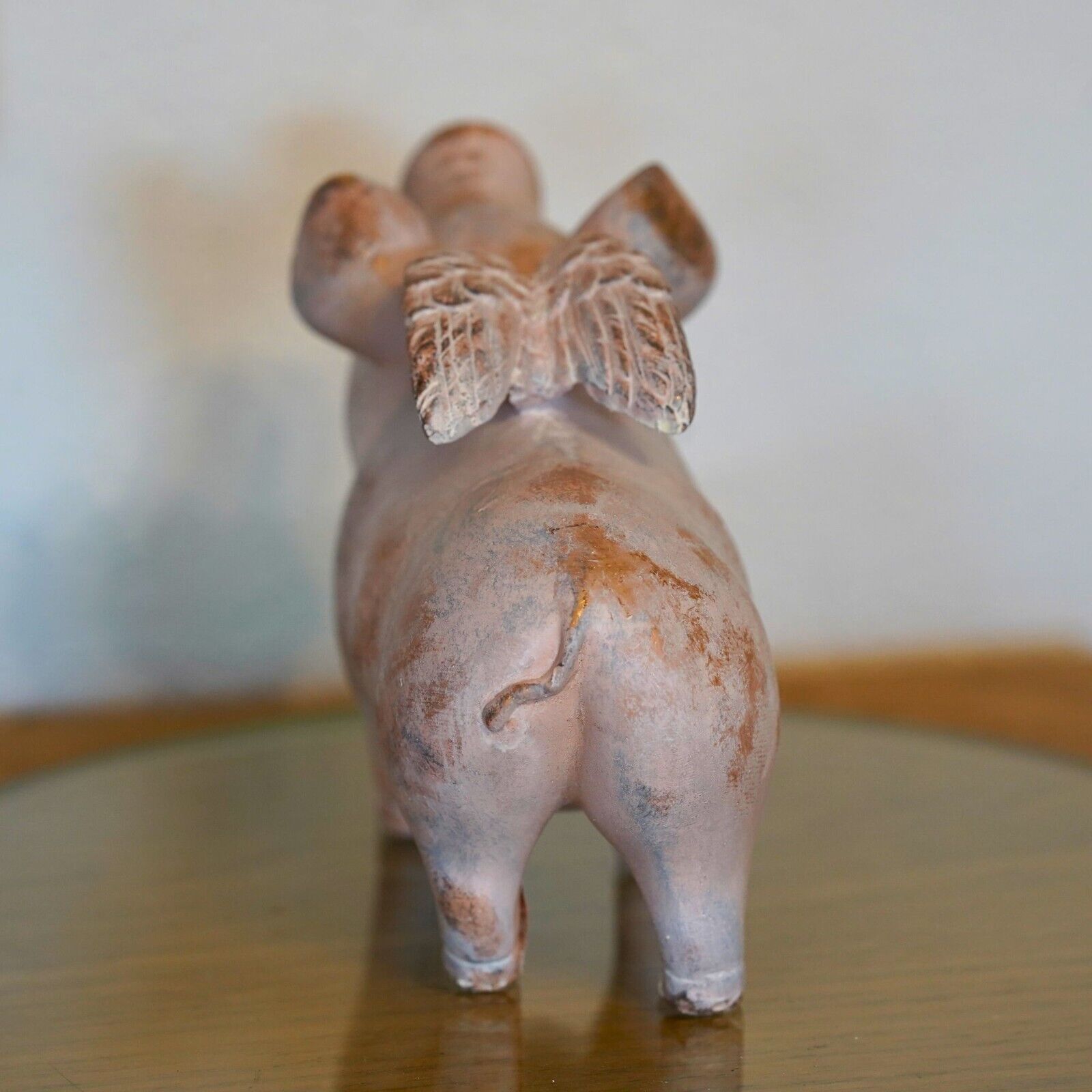 Flying Pig Resin Statue
