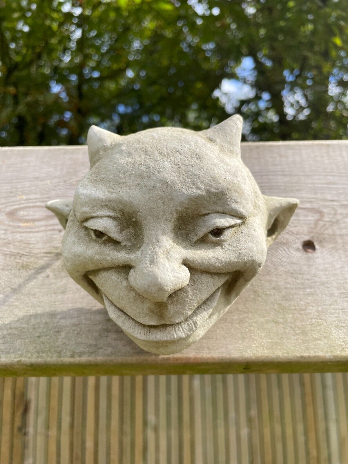 Imp Stone Hanging Plaque