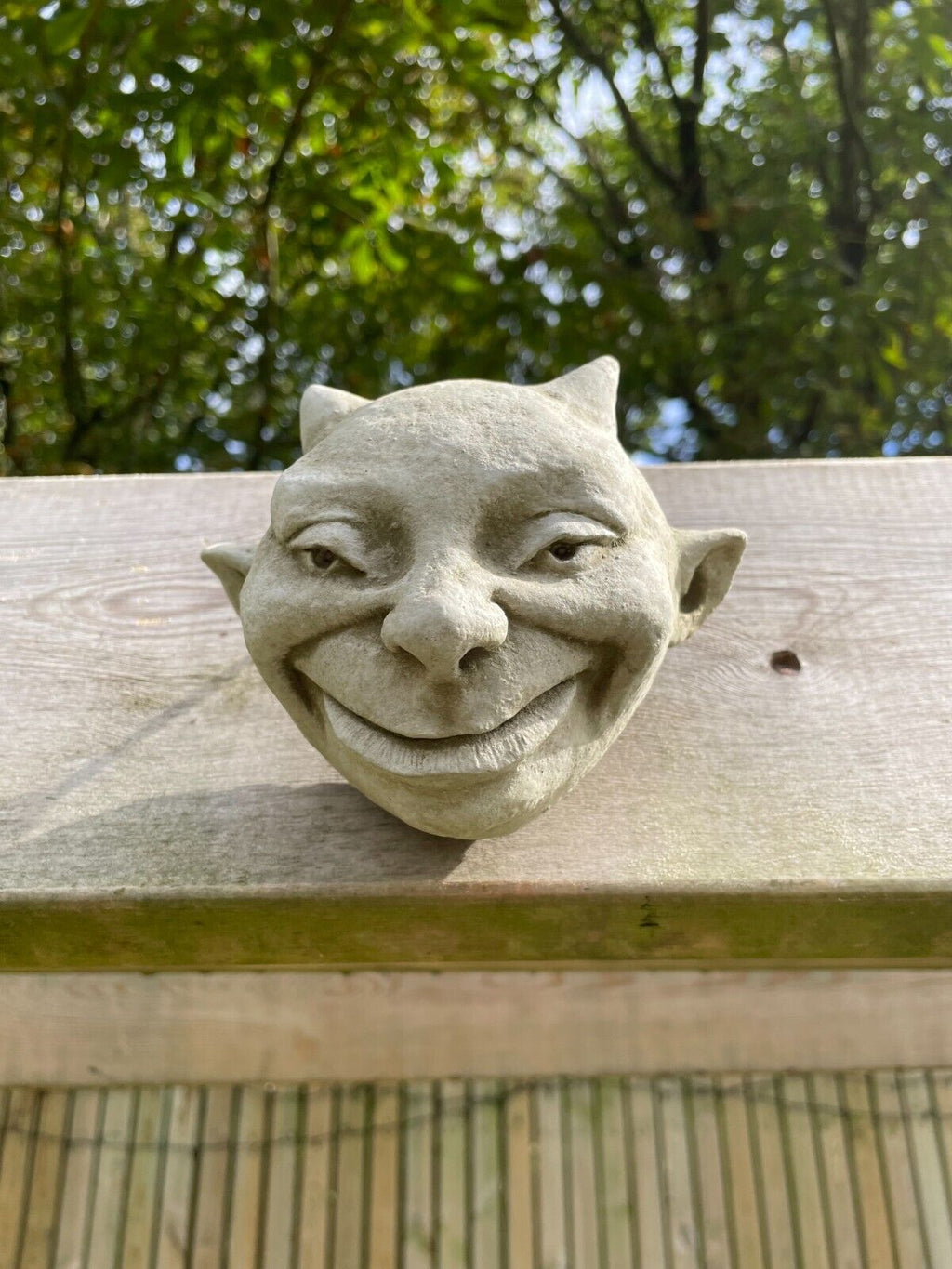 Imp Stone Hanging Plaque