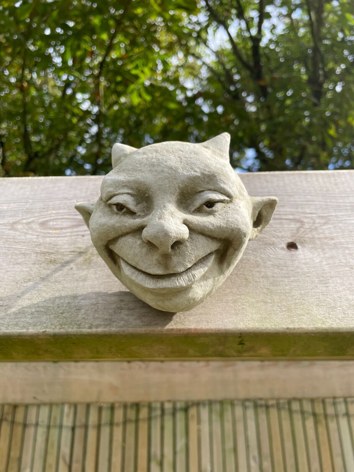 Imp Stone Hanging Plaque