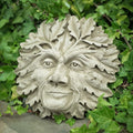 Jack the Green Man Stone Hanging Plaque
