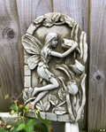 Flower Fairy Stone Hanging Plaque