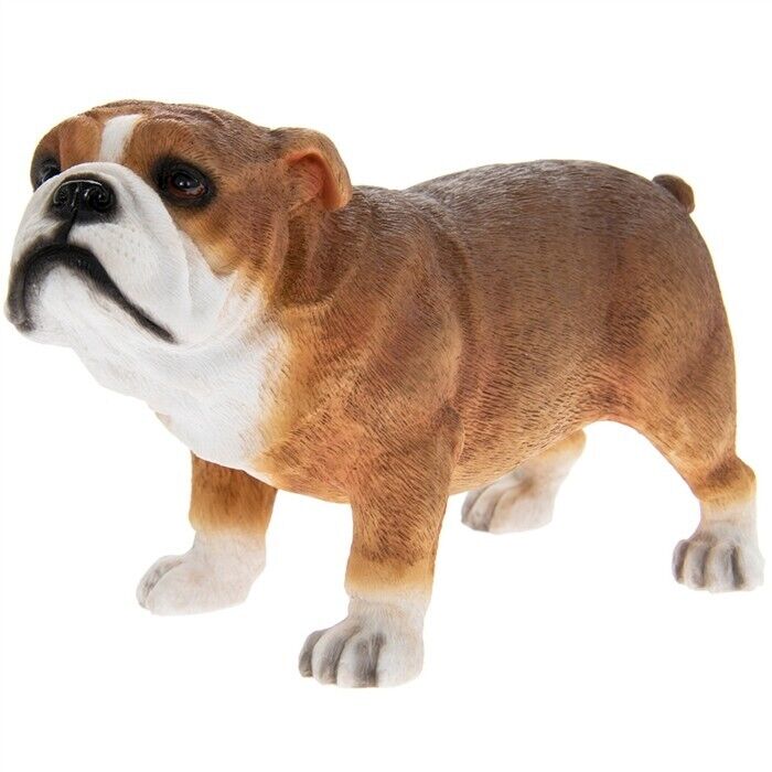 British Bulldog Resin Statue