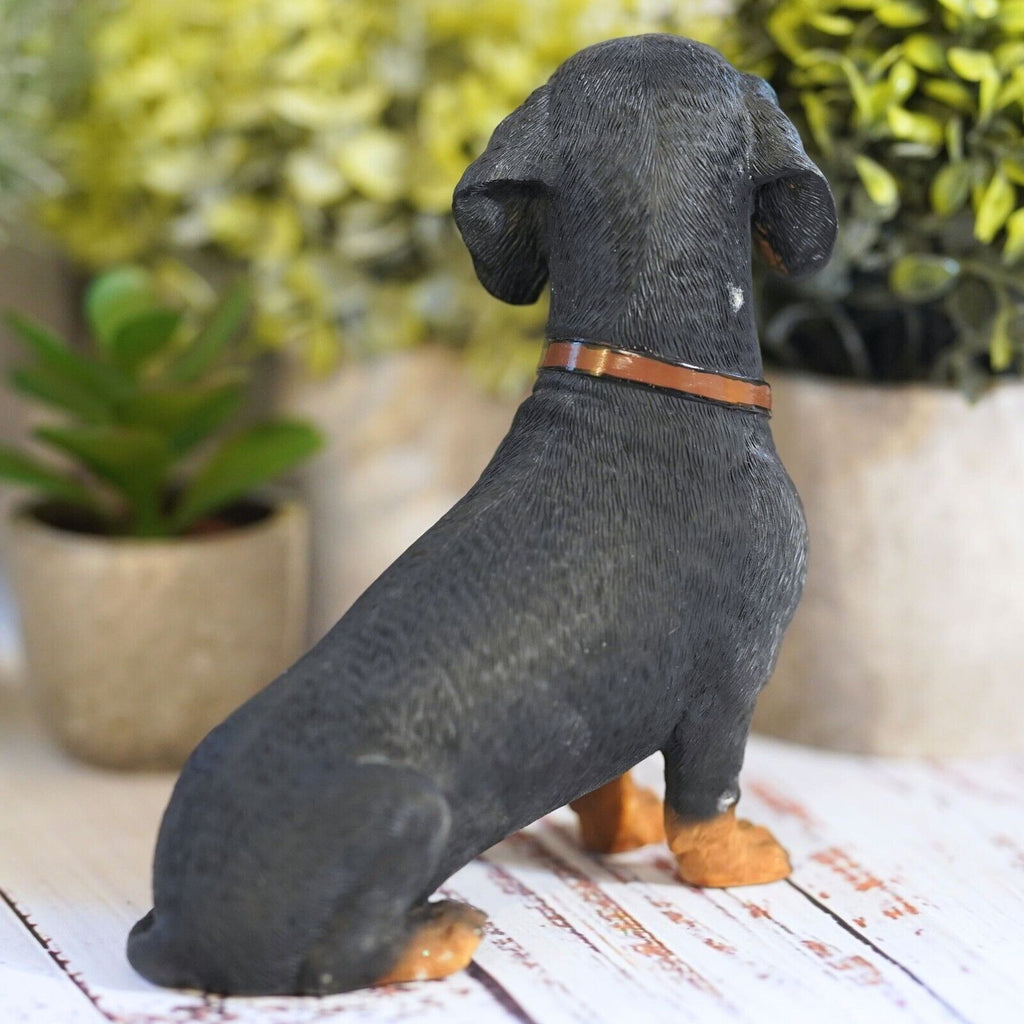 Dachshund Dog Resin Statue