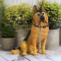 German Shepherd Dog Resin Statue
