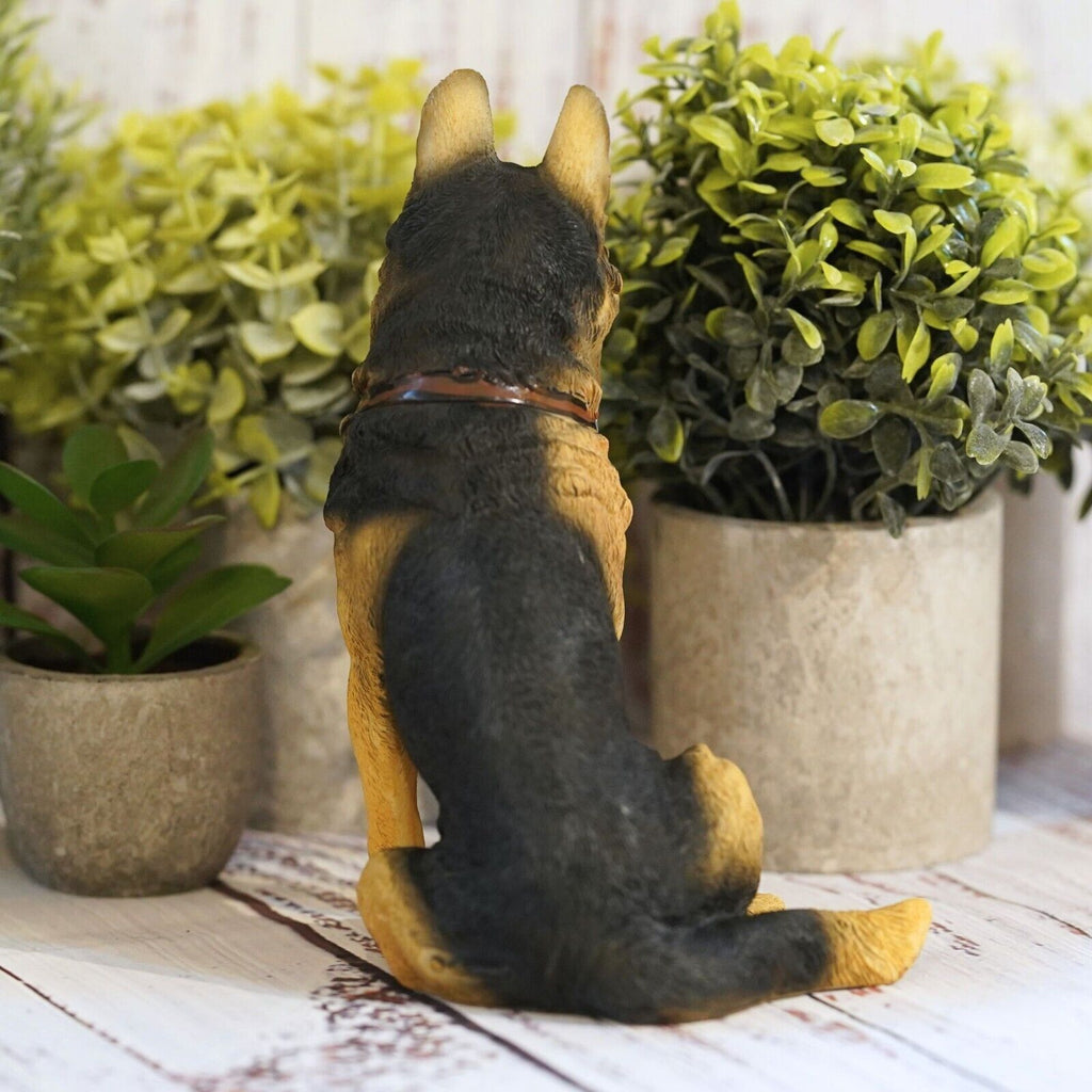 German Shepherd Dog Resin Statue