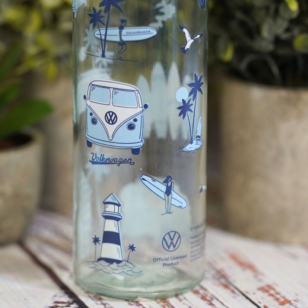 Volkswagen VW Camper Glass Water Bottle 500ml