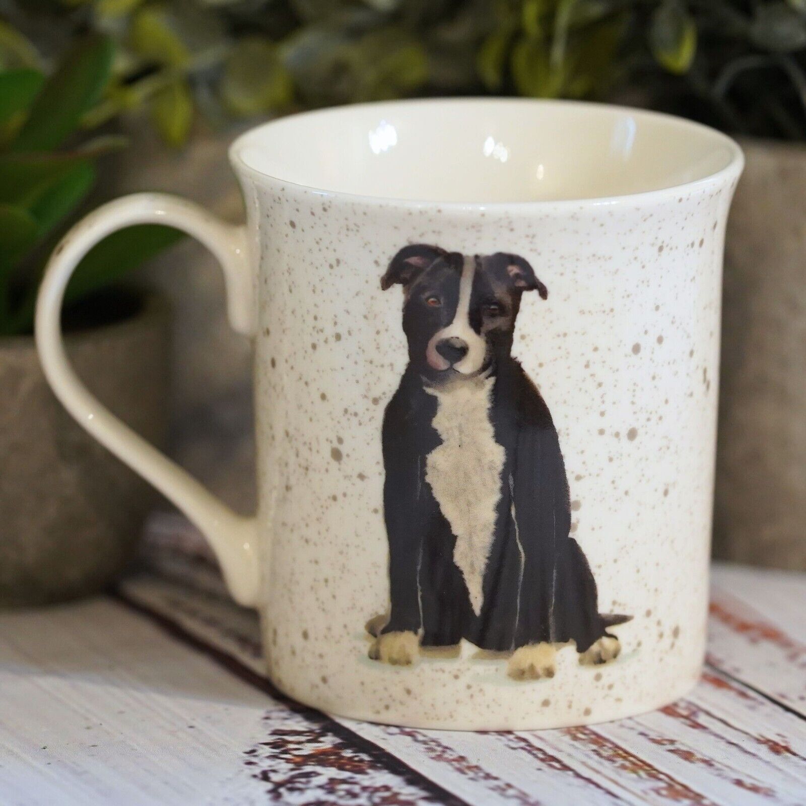 Staffordshire Bull Terrier Mug | Staffie Dog Puppy China Ceramic Coffee Tea Cup