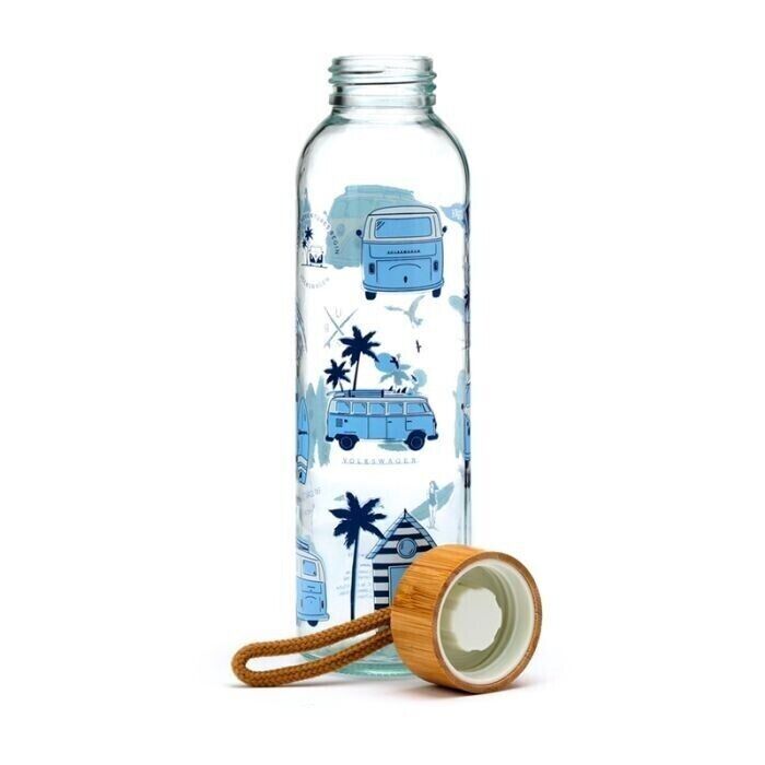 Volkswagen VW Camper Glass Water Bottle 500ml
