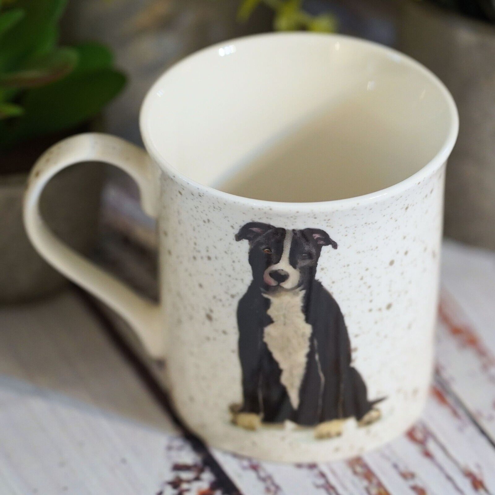 Staffordshire Bull Terrier Mug | Staffie Dog Puppy China Ceramic Coffee Tea Cup