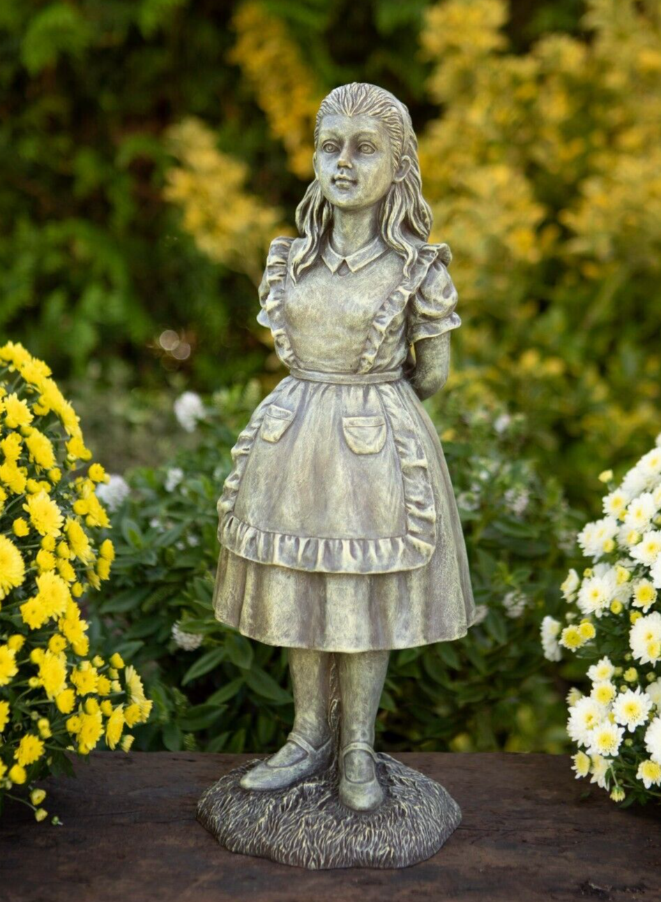 Alice in Wonderland Garden Figure