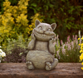 Cheshire Cat Garden Figure | Alice in Wonderland