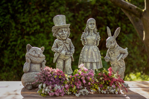 Alice in Wonderland Garden Figure