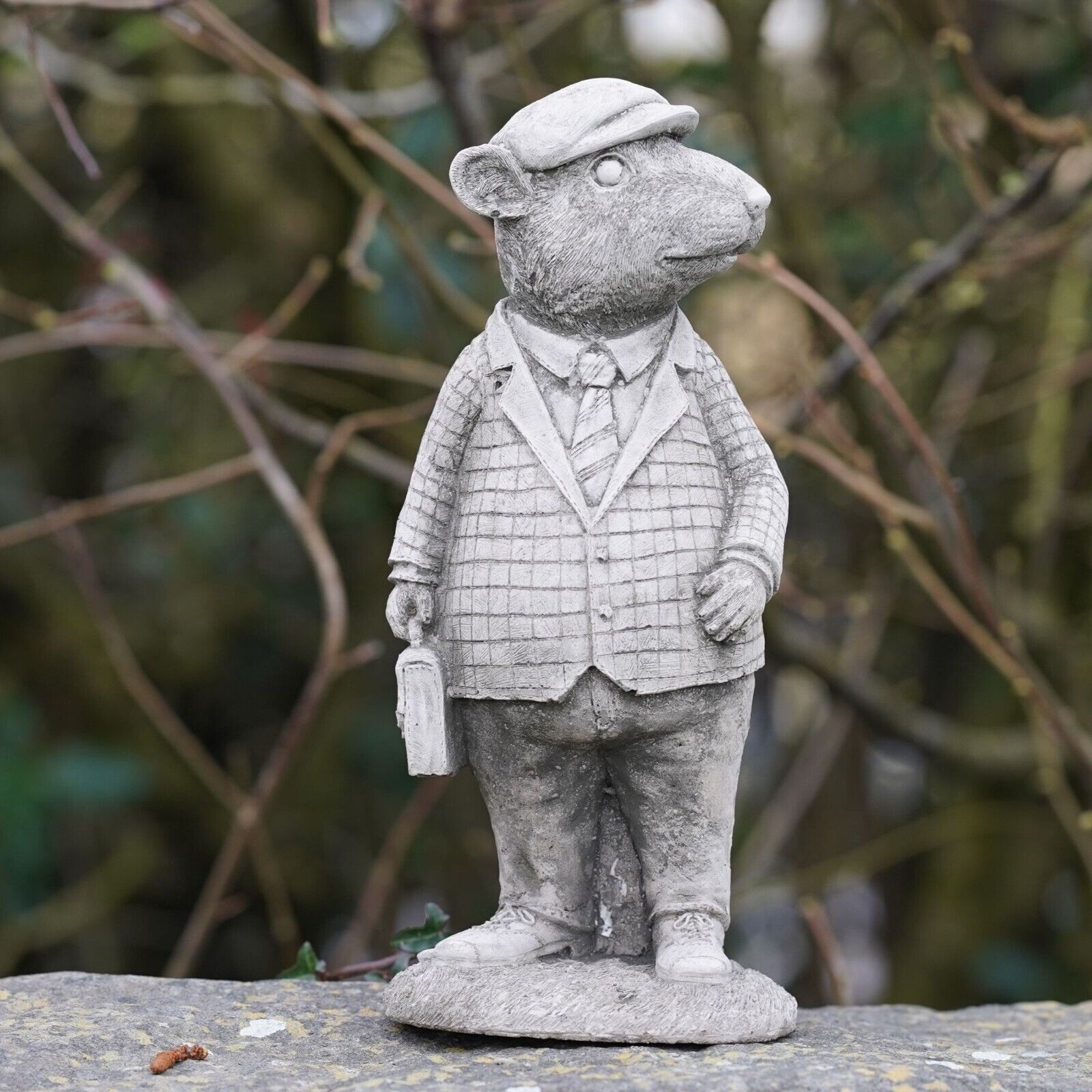 Mr Mouse Stone Statue | Wind in the Willows